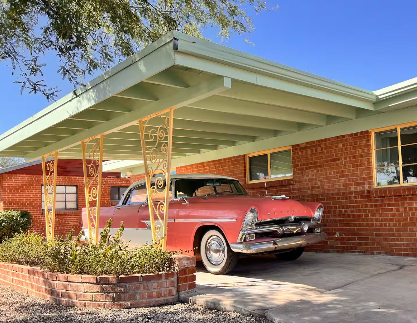 Authentic mid-century modern vacation rental home in East Tucson